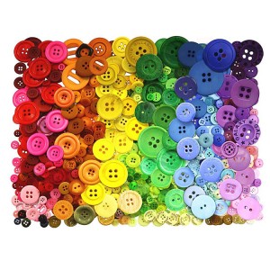 Round Craft Plastic Buttons for Sewing DIY Crafts