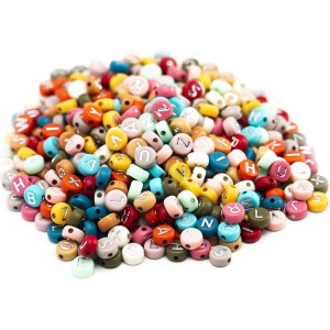 VB-002 500 acrylic silver lettering background beaded bracelet rau hniav nyiaj hniav kub ua