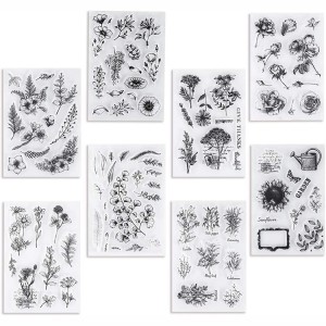 8CP62 Card Making Decoration and DIY Scrapbooking Clear Stamp