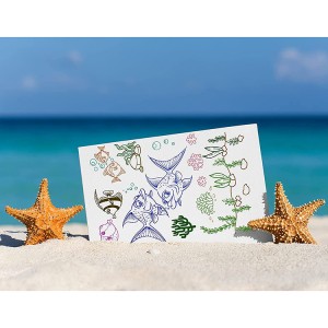 VCS-001 Timbro trasparente trasparente di pesce d'alga per a creazione di carte scrapbook decorazione DIY, timbru trasparente trasparente Seaworld