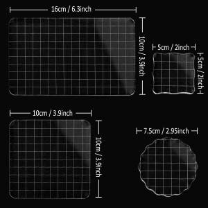 Acrylic Stamp Block Clear Stamping cuab yeej