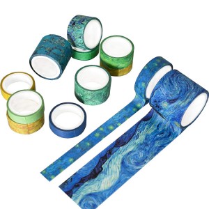 AWT003 Washi Masking Tape Sets for Craft,Kids,Scrapbook,DIY,Gift Wrapping