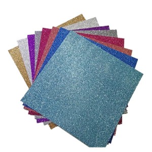 Wholesale sparkle glitter paper scrapbook glitter cardstocks for decoration