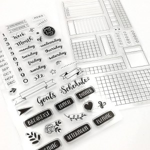 8CP74 DIY Scrapbooking Transparent Stamps Clear Stamp