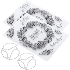 8CP70 DIY časopis Craft prozirni gumeni prozirni pečat
