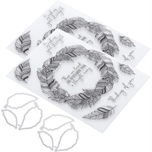 8CP70 DIY Journal Craft Transparent Rubber Clear Stamp