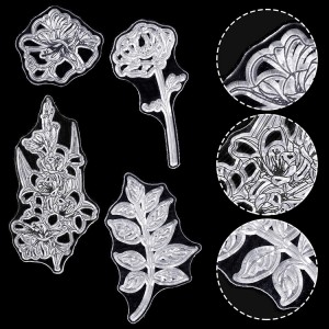 8CP73 Flower Series for Card Making Decor DIY Clear Stamps