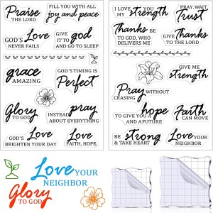 8CP71 DIY Journaling for Card Making Rubber Clear Stamps