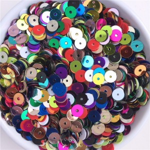 High Quality Bulk Sequins Flat Solve Sequins for DIY Crafts