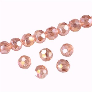 Perles de cristal artificielles 3 4 6mm, pour la fabrication de bijoux, accessoires de bricolage, perles de verre multicolores, vente en gros