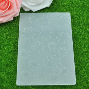 Custom embossing folder for scrapbooking and cardmaking