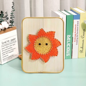 BSR01 DIY Sun Pattern String Art Kit For Beginners