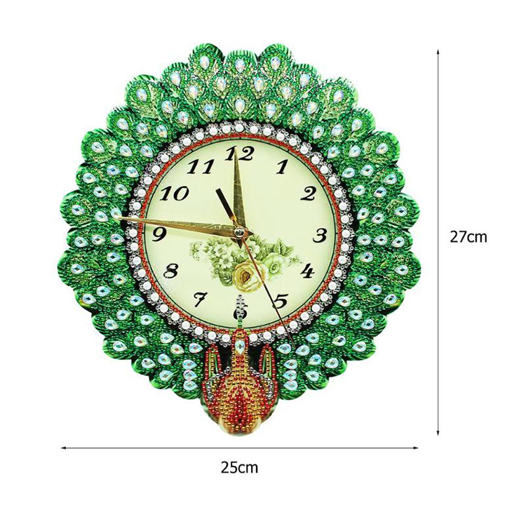 OEM China wholesale Diamondartclub Manufacturer – orDIY 5D newest abstract painting  with diamonds wall clock – JS Crafts Supplier and Manufacturer