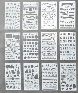 I-DIY Layering Stencils For Wall Painting Scrapbooking