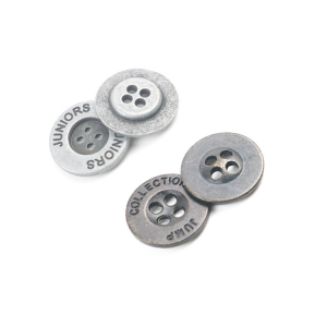High quality customize logo alloy 18mm hlau ntau hom ris tsho khawm rau khaub ncaws