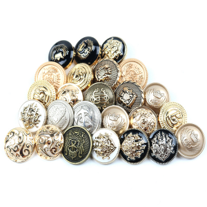 High quality customize logo alloy 18mm hlau ntau hom ris tsho khawm rau khaub ncaws