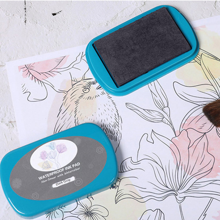 Custom Stamp Printing Pad Ink Waterproof Ink Pad for Scrapbooking