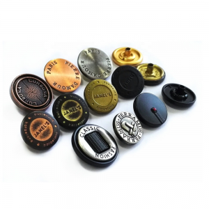 Chaw tsim tshuaj paus vintage tsiaj ntawv carve engrave logo dub nyiaj kev cai zoo square hlau alloy snap khawm