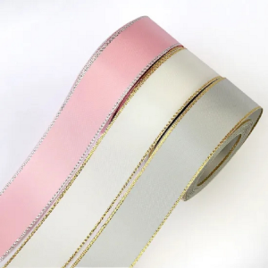 HILEADERS HLD888 3mm-100mm Kub Muag Muaj yeeb yuj Polyester Satin Ribbon