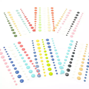 VES-005 Colorful enamel stickers for DIY projects and home decoron sale