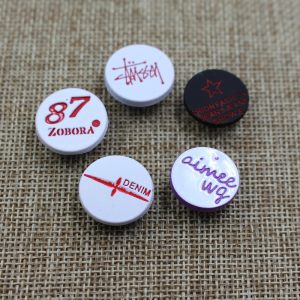 High quality customize logo alloy 18mm hlau ntau hom ris tsho khawm rau khaub ncaws