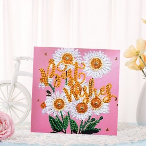 Handmade Diamond Painting Chipboard For Gift