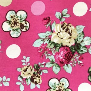 Wholesale beautiful flower shape fabric sticker