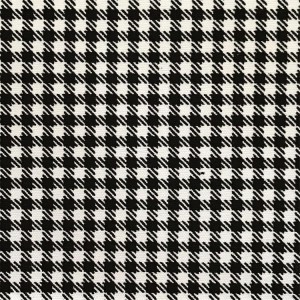 Wholesale black and white grid fabric adhesive sticker