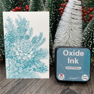 Impressão de selos JS Crafts Oxide Ink Pad para scrapbooking