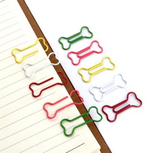 Clips decorativos de regalo con forma de óso para manualidades