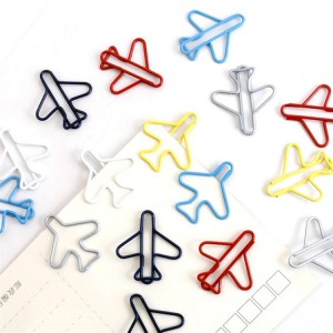 Lag luam wholesale lub dav hlau zoo li hlau ntawv clips rau scrapbooking