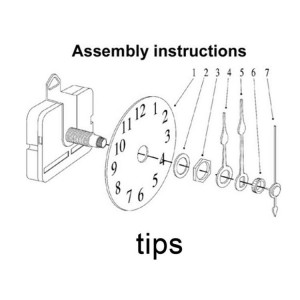 Novu kit di artighjanali di diamanti robot per u clock DIY