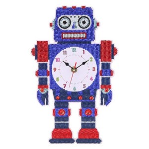 Novu kit di artighjanali di diamanti robot per u clock DIY