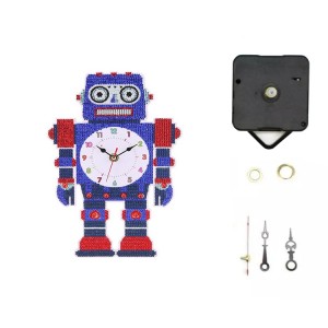 New robot diamond craft kit for DIY clock