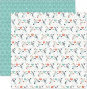 ASPD001 Winter Design Double-sided Printed Scrapbook Paper Pads Foar Card Making