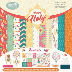 ASPD004 Happy Holy Theme Scrapbook Paper Pads For Scrapbooking