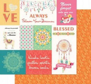 ASPD004 Happy Holy Theme Scrapbook Papierové podložky pre Scrapbooking