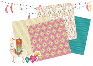 ASPD004 Feliĉa Sankta Temo Scrapbook Papero Kusenetoj Por Scrapbooking