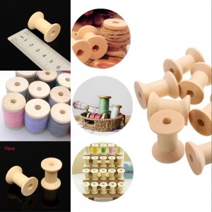 Wewewea Bobbins Oso Oso Spool Onigi Craft Spools fun Okun Iṣẹṣọ