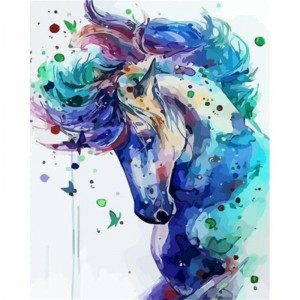Wholesale DIY unicorn acrylic painting by numbers for home decoration