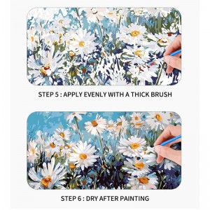 Wholesale DIY unicorn acrylic painting by numbers for home decoration