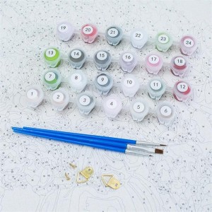Wholesale DIY unicorn acrylic painting by numbers for home decoration
