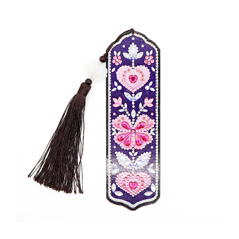 Diamond Painting Bookmark 5D DIY Creative Special Shaped Diamond Art Mosaic  Leather Tassel Bookmarks Diamond Embroidery - China Diamond Bookmark price