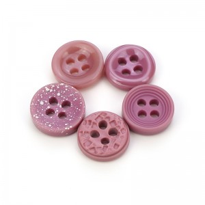 Fashion Fancy Recycled Plastic Buttons For Clothes