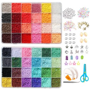 SB23001 Glass seed beads para sa Jewery Making Kit, DIY, Arts & Crafts