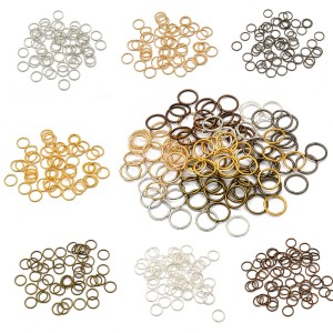 Jump rings and split rings for jewelry making repairing and keychain