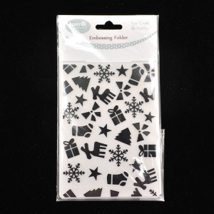 Yas crafts kev cai tsim embossing nplaub tshev daim ntawv ua embossing nplaub tshev rau DIY
