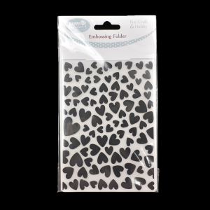 Yas crafts kev cai tsim embossing nplaub tshev daim ntawv ua embossing nplaub tshev rau DIY