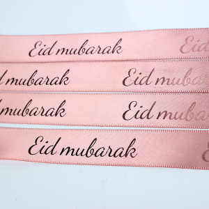 Ribbon Pure Colours Ob chav ntsej muag Softly Smooth Customized Printed Logo