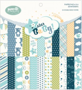 Boky Pattern Printed Paper Pad ho an'ny Scrapbooking Paper Cardmaking Crafting